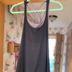 Lulu tank with built in bra